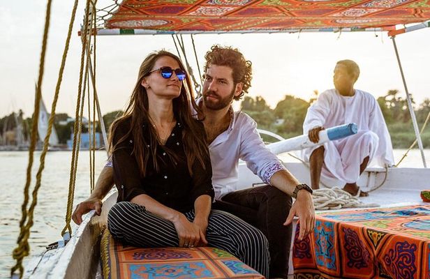 Sunset Felucca Cruise on the Nile in Luxor (Private)
