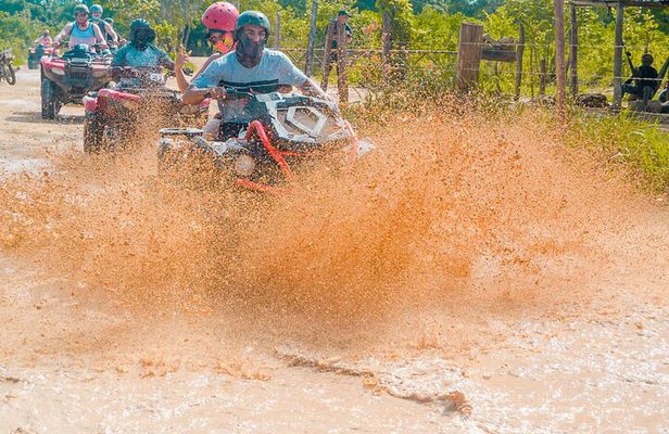ATV through the cenote jungle, chocolate tasting AND coffee