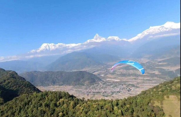 Paragliding in Pokhara