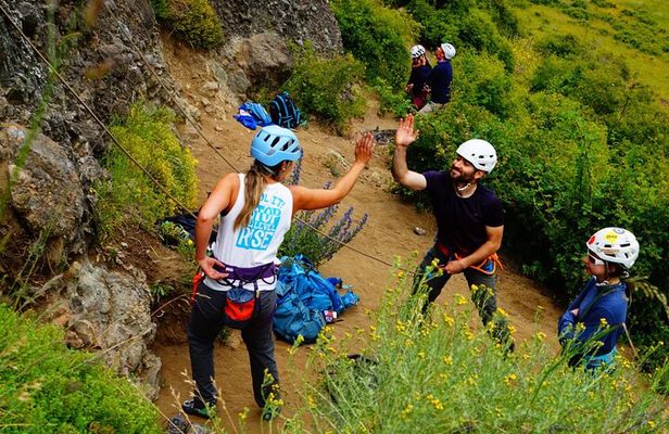 Rock Climbing Day in Coyhaique Chilean Patagonia