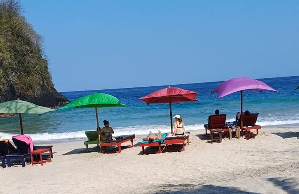 Melasti Beach Uluwatu Kecak Dance South Bali Private Guided Tour