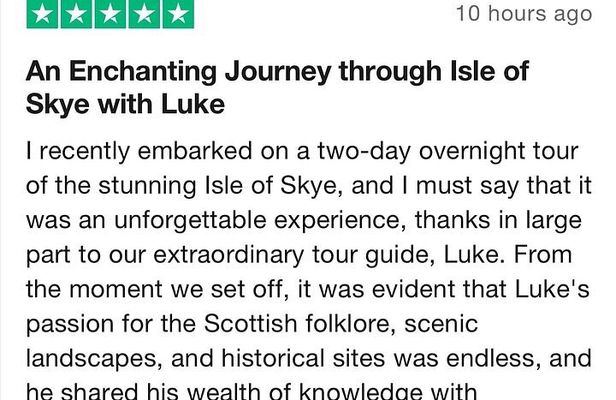 Off The Beaten Track Isle of Skye Adventure -1 Day Private Tour