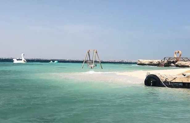 PRIVATE! Speedboat to Magawish Island from Hurghada