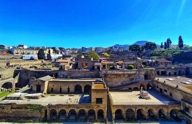 Skip the line Herculaneum Guided Tour from Sorrento