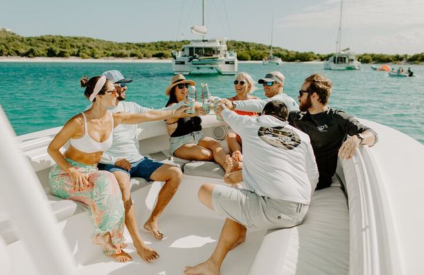 Half Day Boat Charter around the Islands of St Thomas and St John
