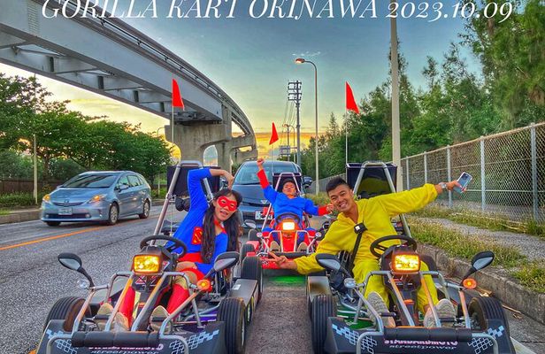 Gorilla Kart Naha – 90 min of Street Fun! Plenty Of Slots