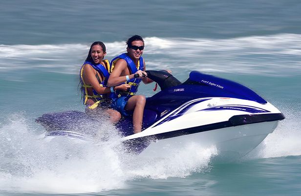 Tanjung Benoa Water Sports and Ubud Rice Terrace, Waterfall Tour