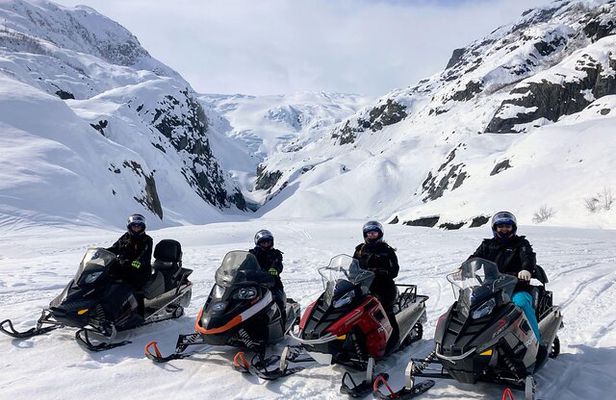 Snowmobile Classic Tour in Kenai Fjords National Park