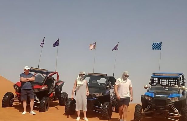 Private 2 Seater polaris Dune Buggy in Red Dunes(AL Faya Desert )