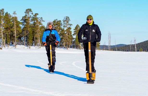 Electric Snow Scooters Tour