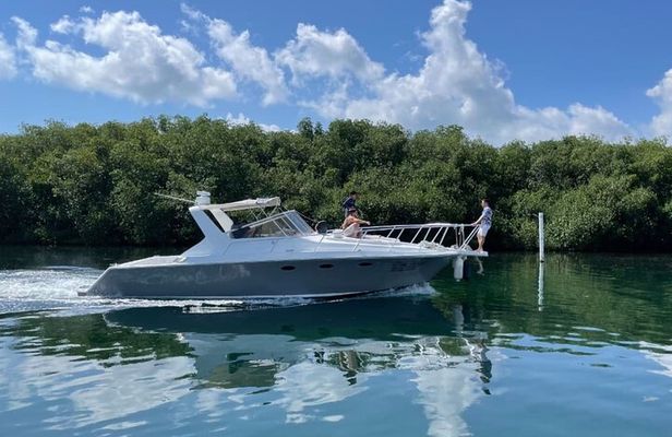 Yacht experience in Cancun: cruise, swim and sunset views