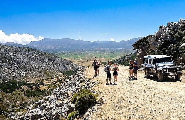 Mountains of Crete 4x4 Tour with Taverna Lunch