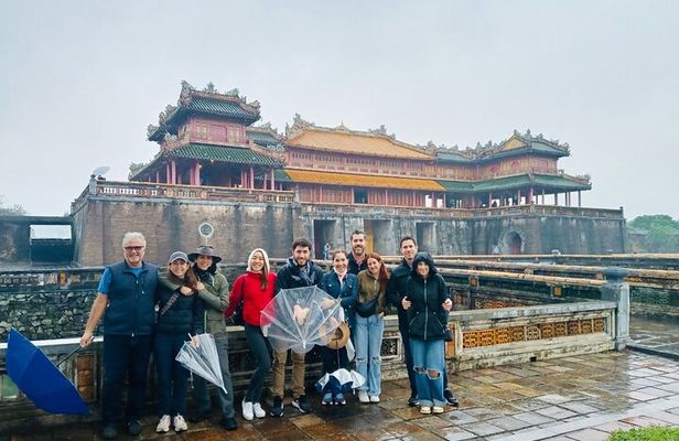 Explore Hue Imperial City- Royal King's Tomb and Pagoda from Hoi an/ Da nang