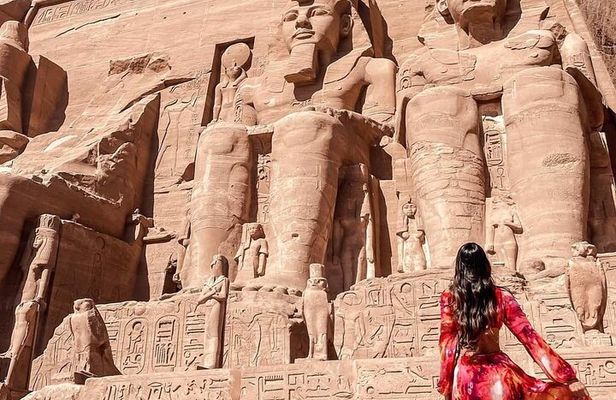 Aswan: Private Guided Tour to Abu Simbel Temples&Nubian Village