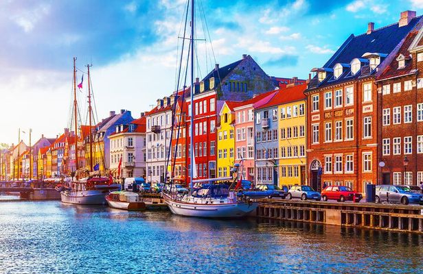Copenhagen Canal Boat Cruise and City, Nyhavn Walking Tour