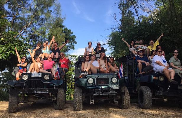 Ko Samui 4WD Wild Jungle Safari Tour with Lunch
