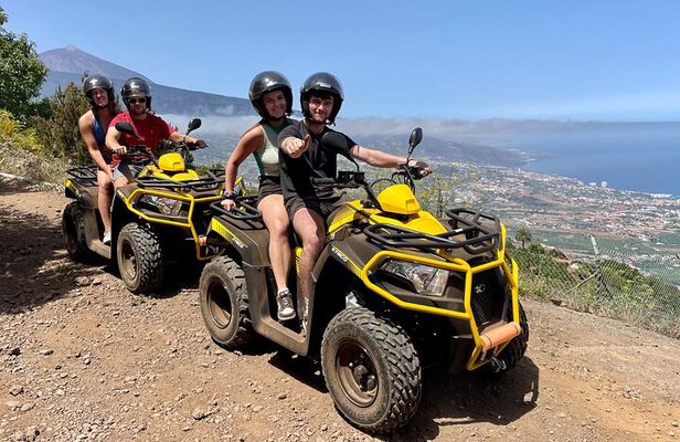 Puerto de la Cruz: Off-Road Adventure in Quad, Snack and Photos