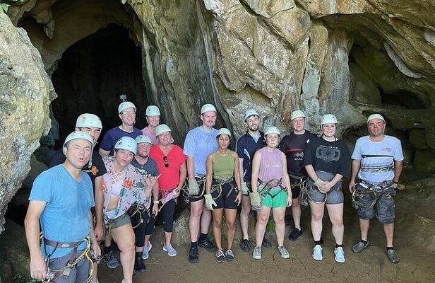 Largest Zipline in South Pacific & Cave Exploration from Sigatoka