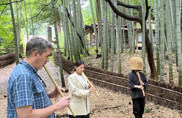 Wellness in Saitama: Takedera Blowing Zen Meditation & Hot Spring