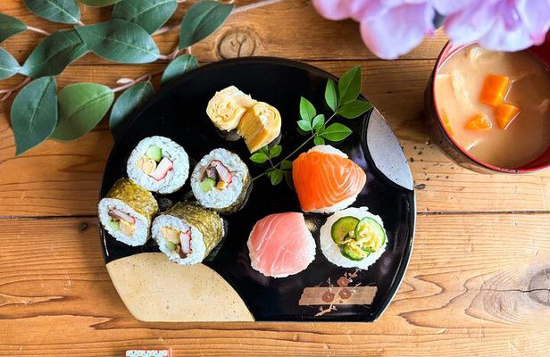 Create Your Own Party Sushi Platter in Tokyo