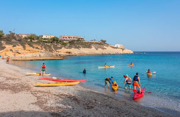 Guided Kayaking Excursion in Porto Torres
