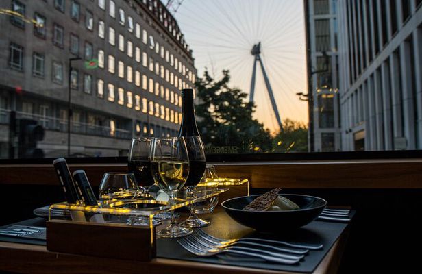 London Luxury Dinner Experience with Panoramic City Views