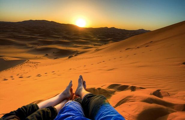 From Agadir: 4 Day Tour To Merzouga Dunes to Marrakech