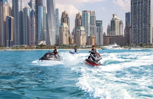 Dubai: Jet Ski Adventure on the Beach