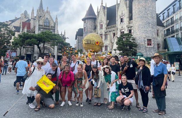 Ba Na Hills with Golden Bridge and Cable Car Daily Tour