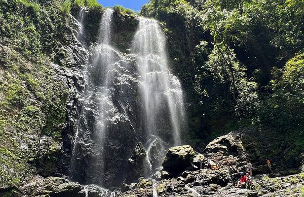 River Trek to 130-Foot Waterfall in Bayamon