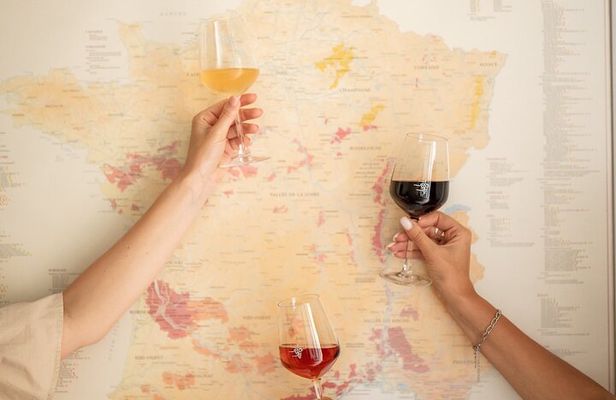 Wine Tasting Class: Tour de France in Nice City Centre