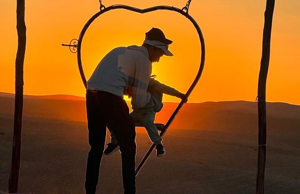 Magical Sunset, Camel ride & Private Dinner in Agafay Desert
