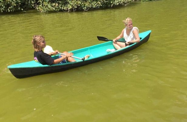 Private Canoeing, Cycling, Coffee and Hiking Tour in lake Duluti.