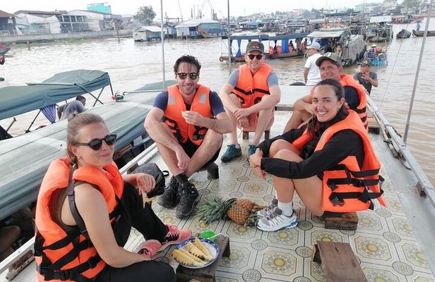 1-Day Cai Rang Floating Market-Biking & Cu Chi Tunnel Trip