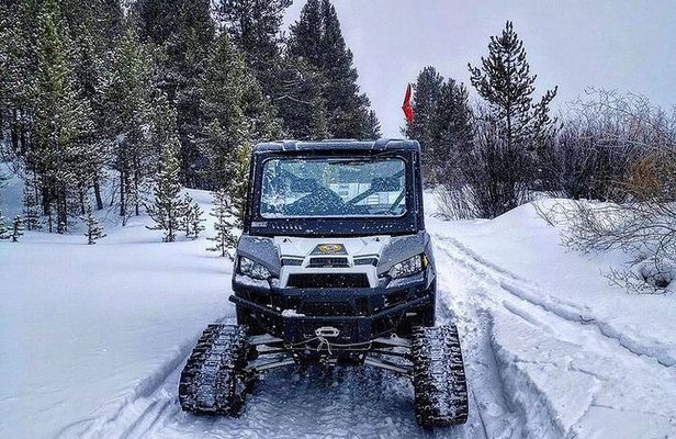 Snow ATV Tour in Alaska