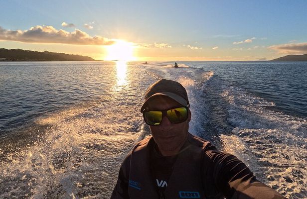 2-hour discovery by jetski in the lagoon of Raiatea and Taha'a