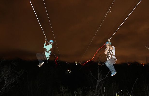 Night Zipline Adventure