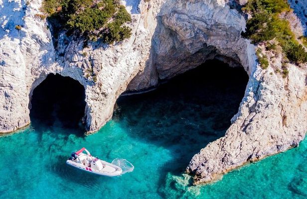 Zakynthos Private Boat: Marathonisi, Keri Caves, Mizithres (max5)