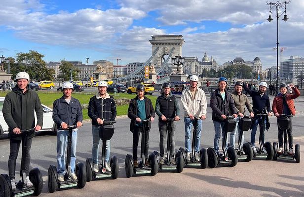 3 Hours Budapest Segway Grand City Tour Buda, Margaret and Pest