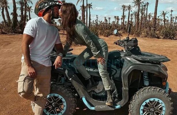Marrakech: Quad excursion to the palm grove and Jbilets desert