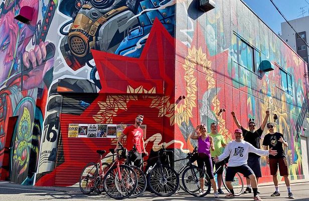 Urban Canvas: Osaka Street Art Bike Tour