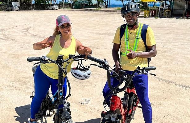 Private E-bike Tour in St. Lucia Northern