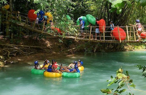 Ocho Rios: Waterfalls, River Tubing, and Beach Adventure
