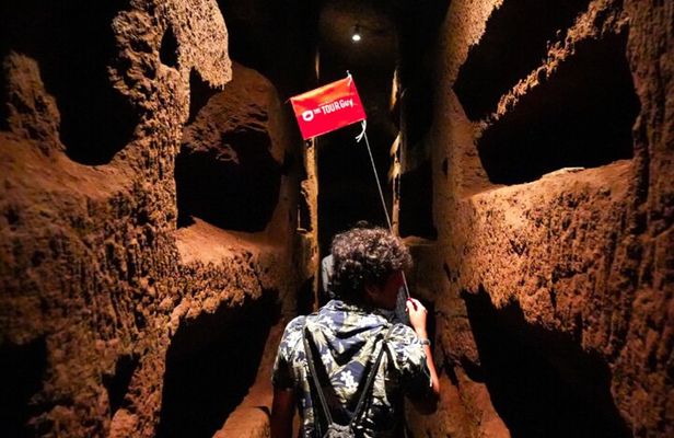 VIP Rome Catacombs Night Tour with Capuchin Crypts