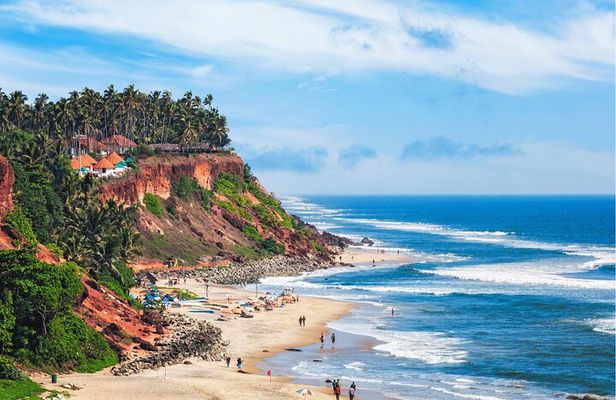 "Day Trip to Varkala from Trivandrum (Guided Full Day City Tour)"