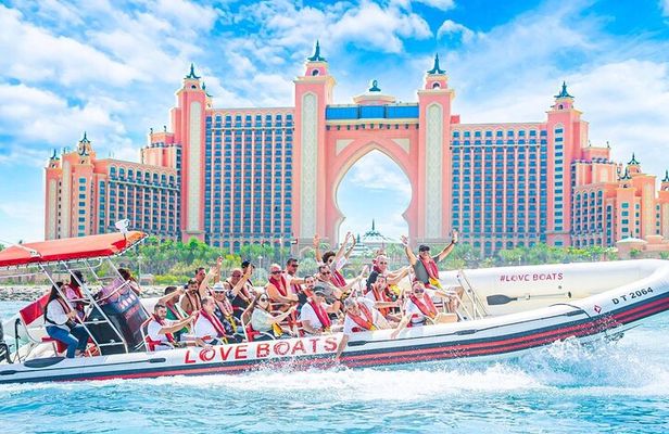 Adrenaline Fun tour by Love Boats at Dubai Marina