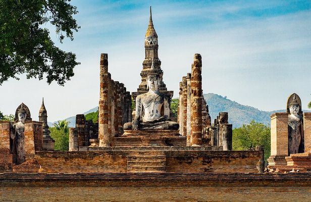 Ayutthaya Glittering Sunset Boat & Top Attraction - Bangkok