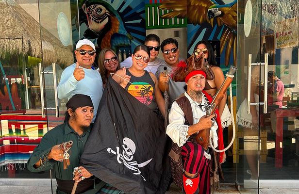 A Pirate's Adventure in Cozumel with Captain Draco