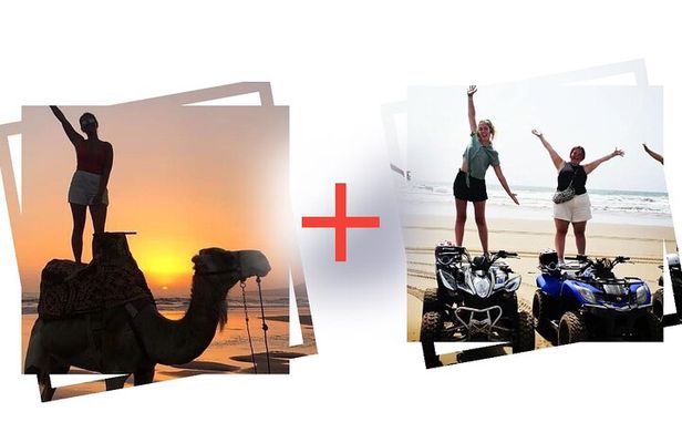 Agadir & Taghazout: Half Day Quad Bike Adventure and Camel Ride