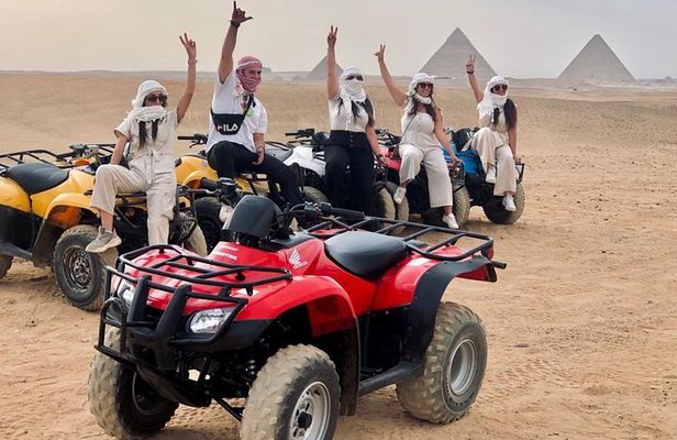 Private ATV Quad Bike Adventure in the Giza Desert